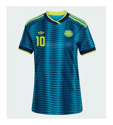 Colombia James Rodriguez #10 Udebanetrøje Dame VM 2026 Kortærmet